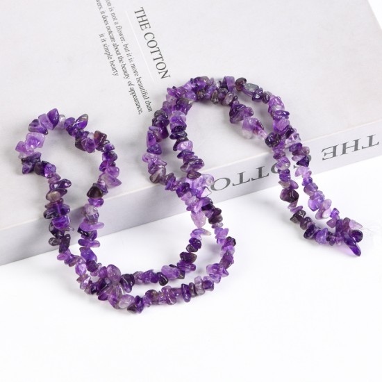 Natural stone bead flower bracelet