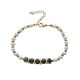 Natural stone bead bracelet