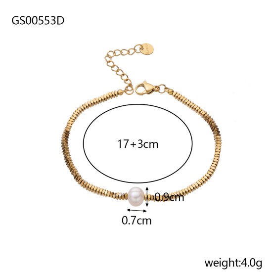 Exquisite and high-end stainless steel bracelet