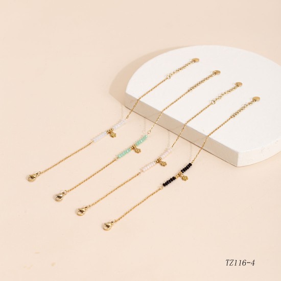 Vintage Chinese style bead bracelet