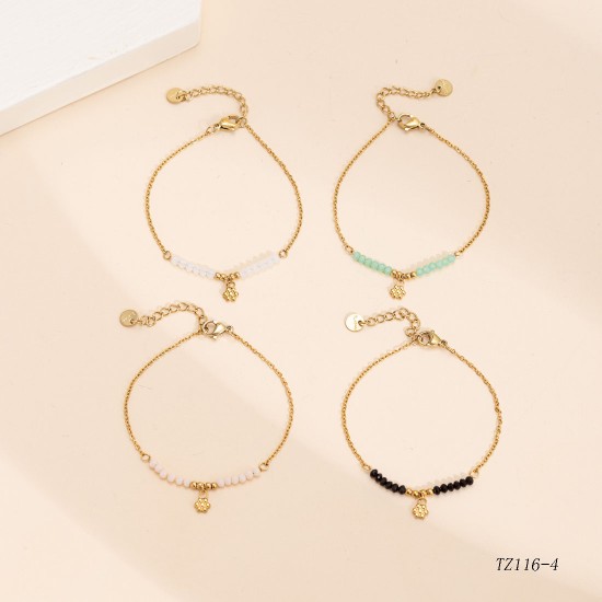 Vintage Chinese style bead bracelet