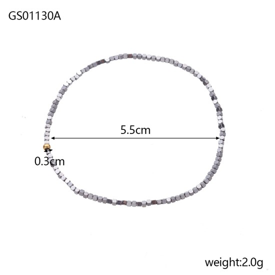 Stainless steel pendant bracelet