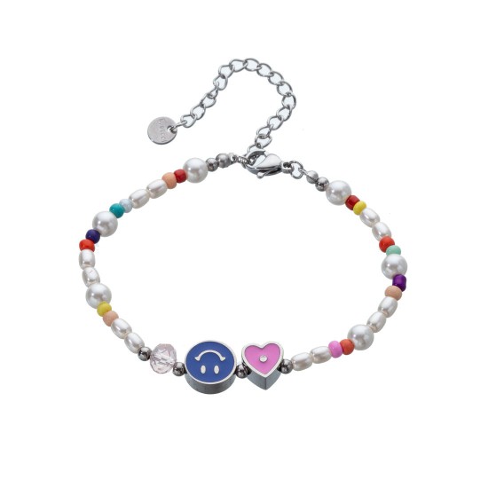 Natural stone bead bracelet