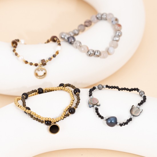 Natural stone bracelet