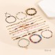 Natural stone bead bracelet