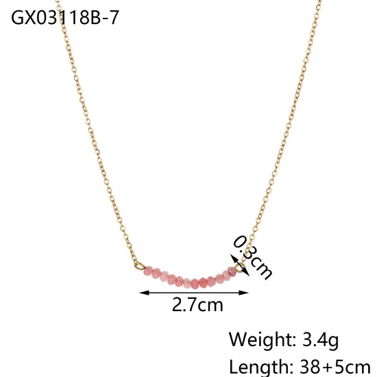 Natural Stone Series Multi Color Necklace