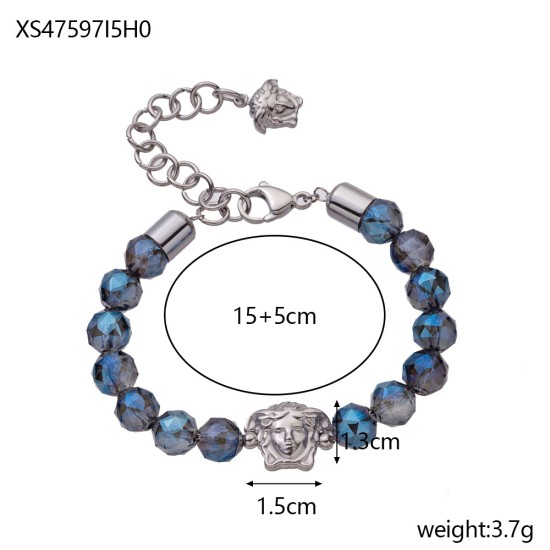 Colorful natural stone layered necklace