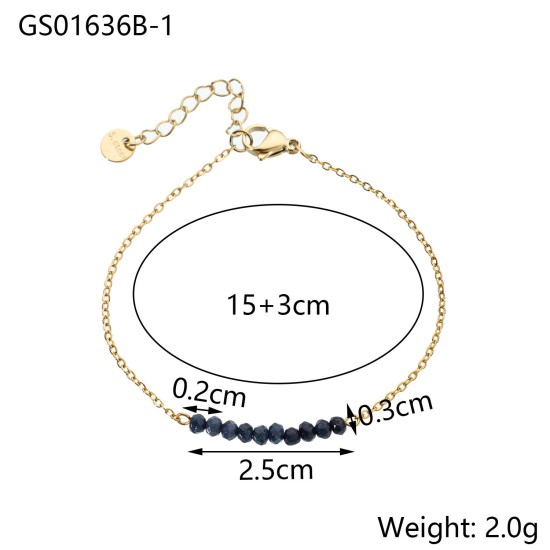 Natural Stone Series Multi Color Necklace