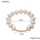 Pearl stainless steel bracelet