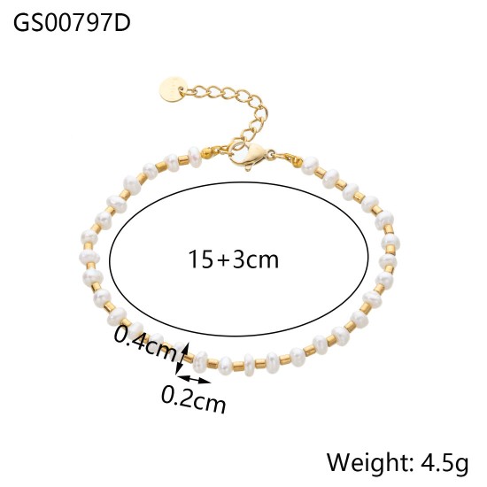 New stainless steel bracelet