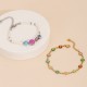 Colorful natural stone bracelet