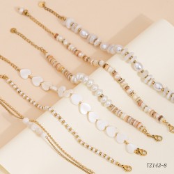 Natural stone bead bracelet