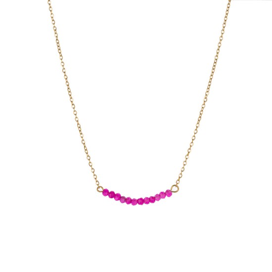 Natural Stone Series Multi Color Necklace