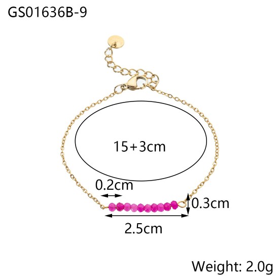 Natural Stone Series Multi Color Necklace