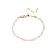 Pearl stainless steel bracelet