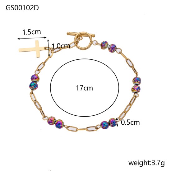 Love stainless steel bracelet