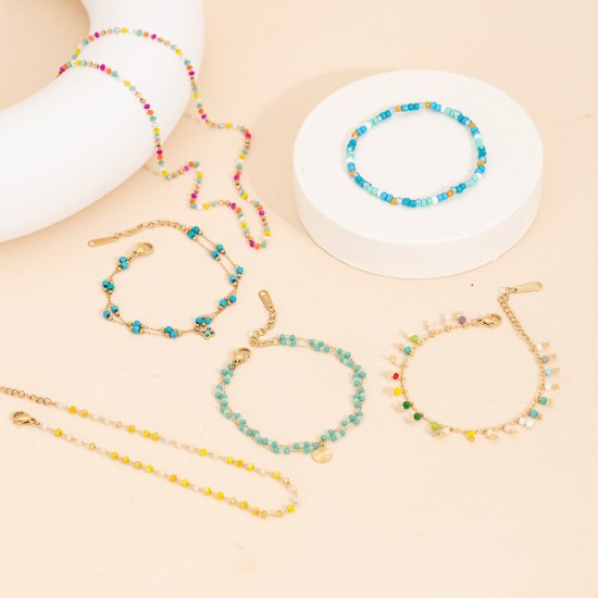 Xiaomi Pearl Stainless Steel Pendant Bracelet