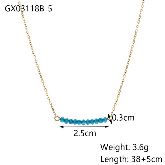 Natural Stone Series Multi Color Necklace