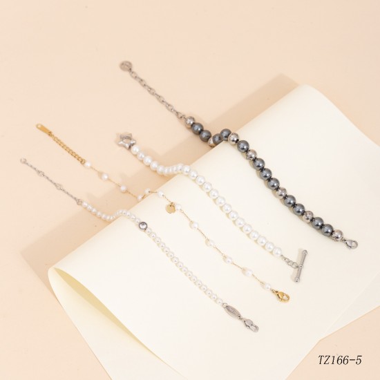 Bead stainless steel bracelet