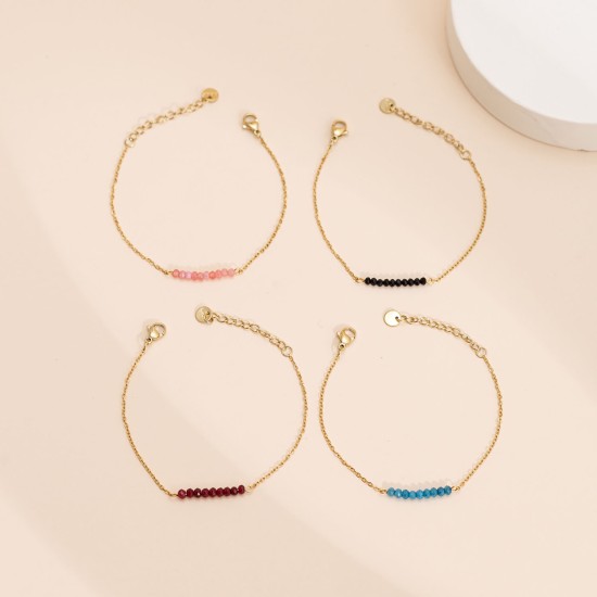 Natural Stone Series Multi Color Necklace