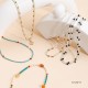 Natural stone series multi-color necklace bracelet