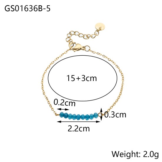 Natural Stone Series Multi Color Necklace