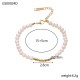 Pearl stainless steel bracelet