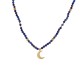Moon Bow Natural Stone Stainless Steel Necklace