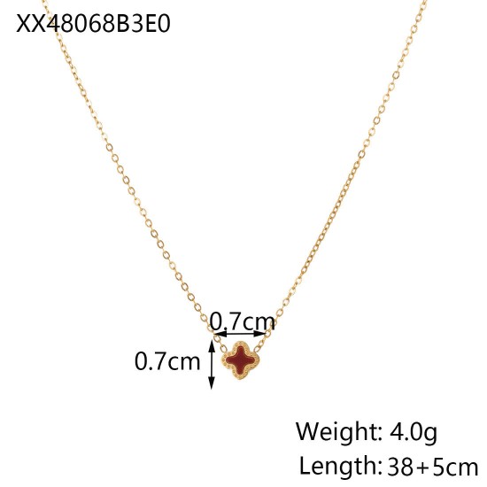 Stainless steel pendant necklace